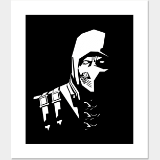 Scorpion - Stencil Posters and Art